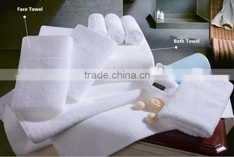 Professional Hotel Textiles Manufacturer Custom 16S Cotton Hotel Towels Sets