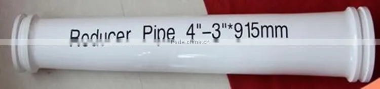 Concrete pump spare parts reducing pipe, reducer, pipe reducer