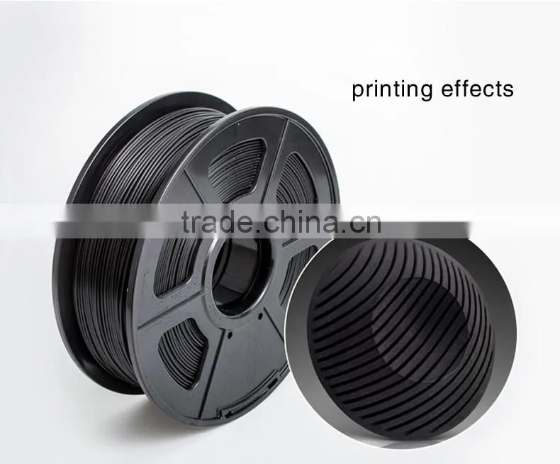 tolerance 0.02mm No Bubble 1.75mm 3.0mm 3d pla plastic filament