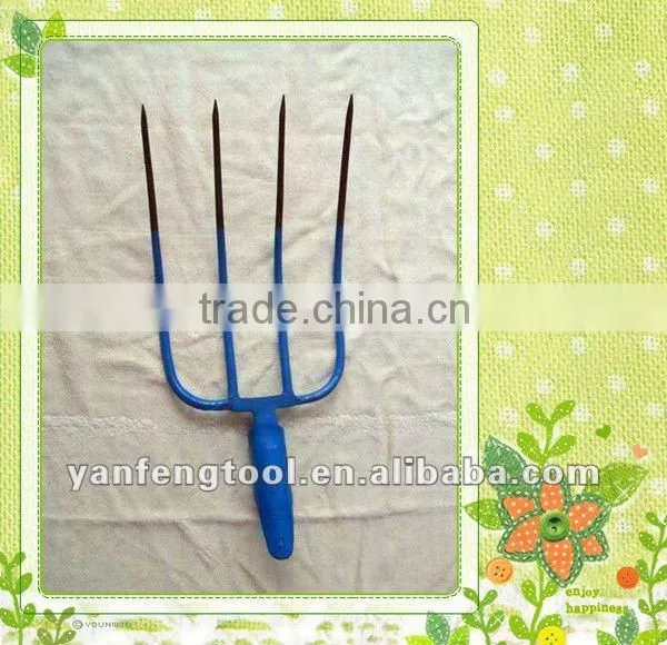steel forged four teeth Fork head F101