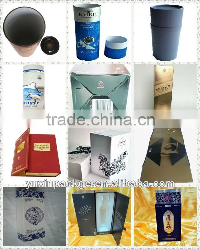 luxury magnet paper folding gift packing box with printing on both side