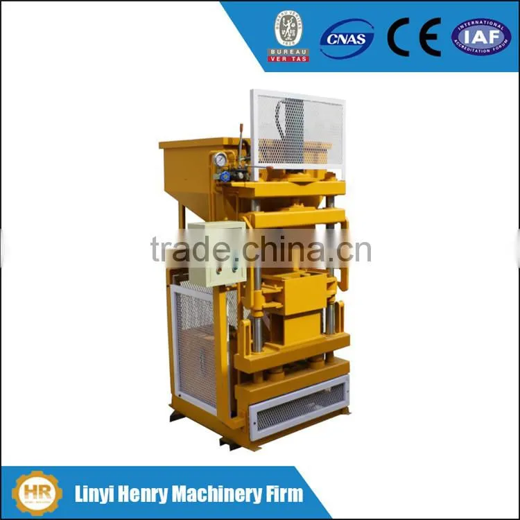 Vibration Molding QMY4-45 low energy cost high output egg layer block machine