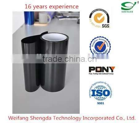 silicone release film for transfer labels