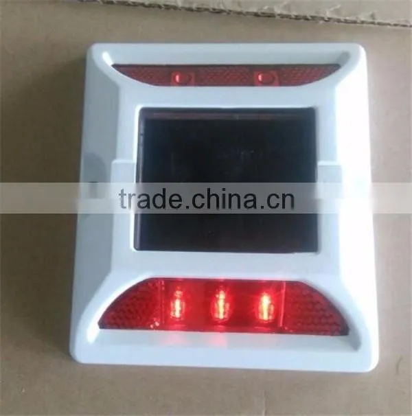 Flashing 3M Cat Eye Aluminum LED Solar Crosswalk Reflector