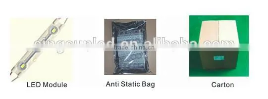 High quality smd 5730 led module 3 LEDS 1.2W led module for light box