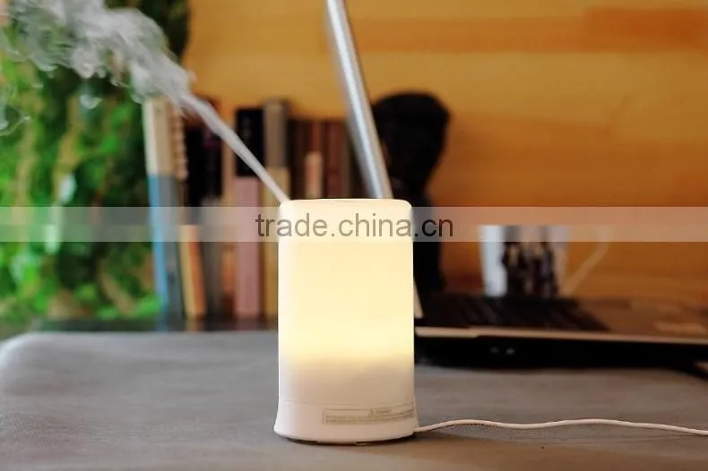 Colorful air innovations ultrasonic humidifier with led lamp