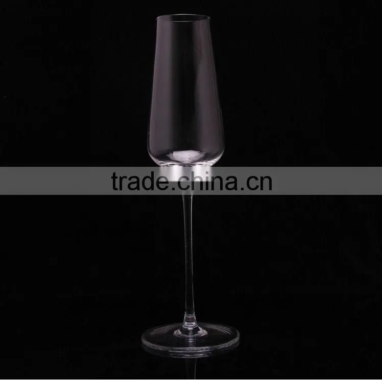 Hand blown large champagne glass