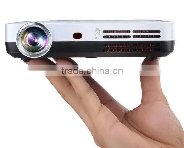 mini led dlp projector USB Bluetooth Wifi home business use Double core cortex A9