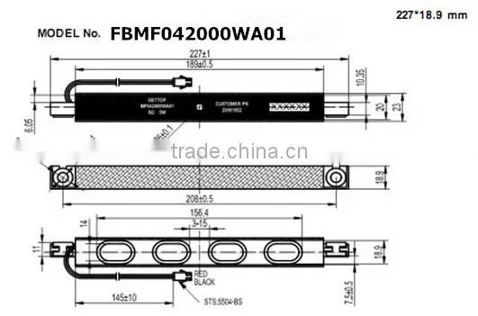 FBMF042000WA01 8ohm 2/5w square mini micro metal speaker module (FBELE)