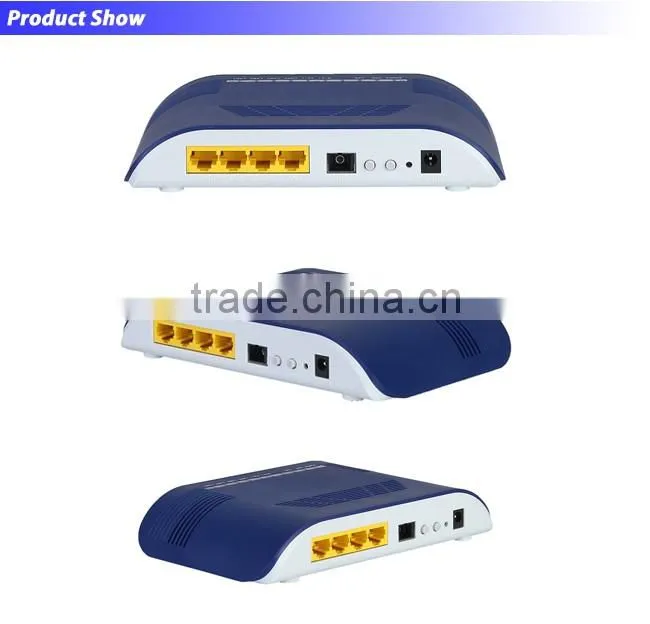 4GE Data Port +WIFI GPON ONT 2T2R 2 Internal Antennas Wireless ONU with CE Certification