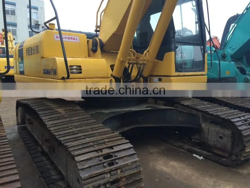 Used komatsu pc220-7 excavator for sale