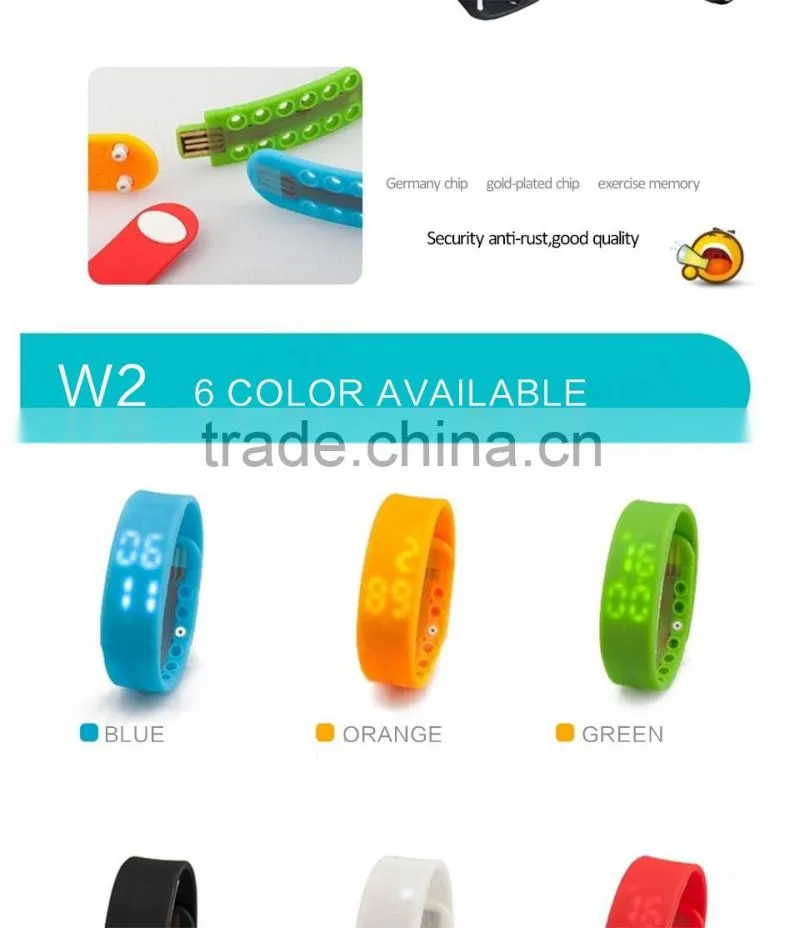 Touch screen OLED Display bluetooth bracelet, Pedometer Calorie Waterproof smart bluetooth bracelet