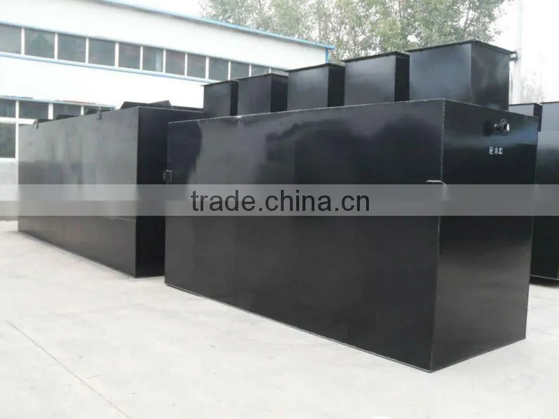 Underground Waste Water Treatment Pond
