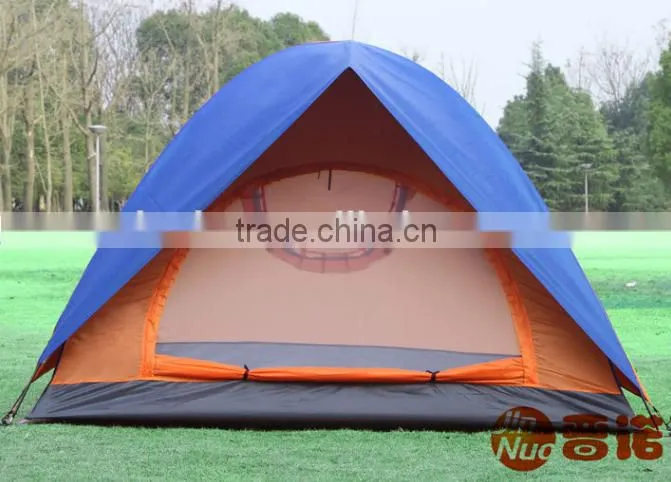 3 person double layers single door outdoor travelling tent