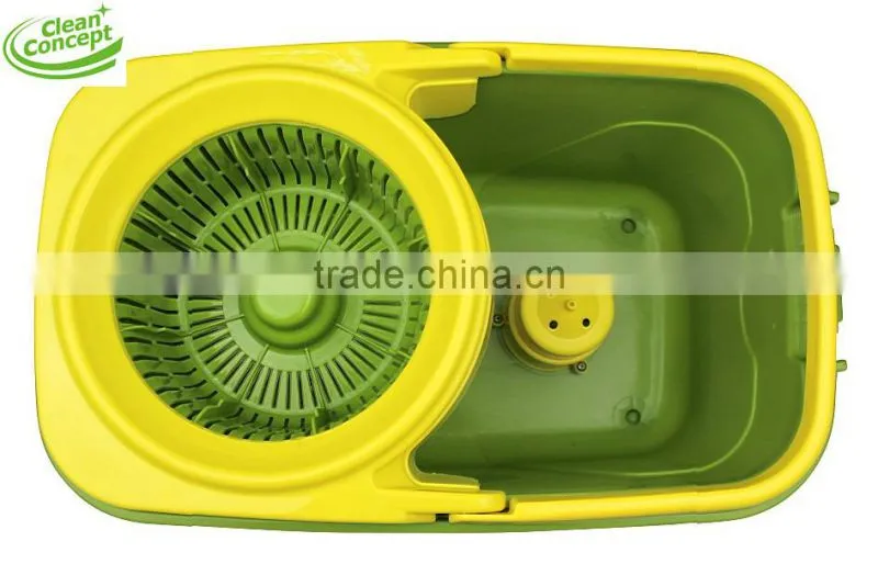 360 Floor Spin Mop with Large Wheels and Magic Mop