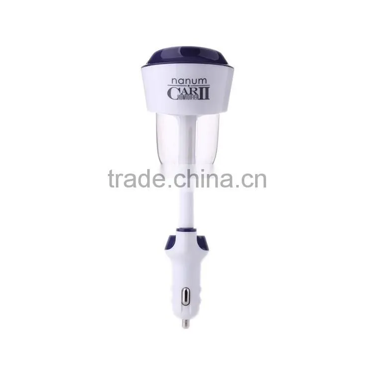 Latest second generation car aroma humidifier cool ultrasonic nanum car air diffuser