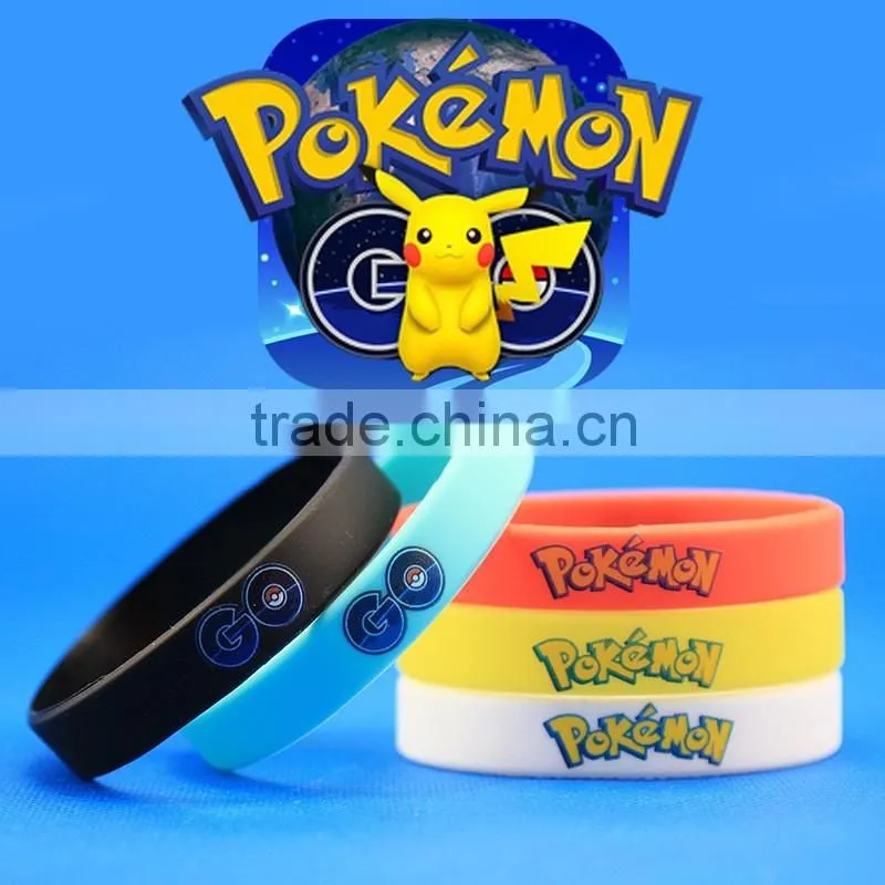 pokemon silicone bracelet pokemon series wristband
