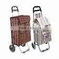 Metal kitchen basket trolley