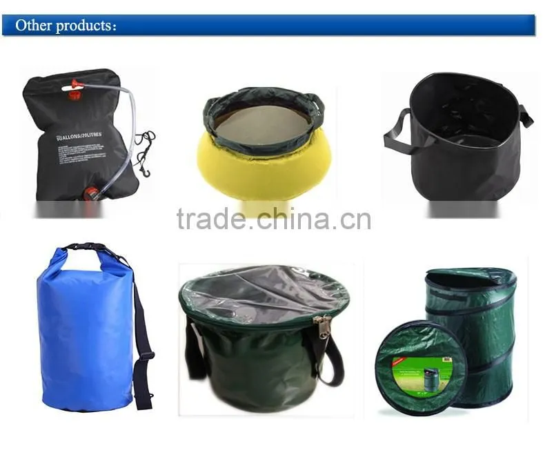 Tarpaulin Waterproof Floatable Dry Bag With Shoulder Straps for Outdoor Camping