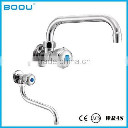 economic double handle basin faucet