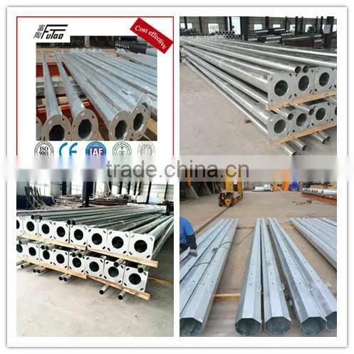 octagonal electrical power steel tower