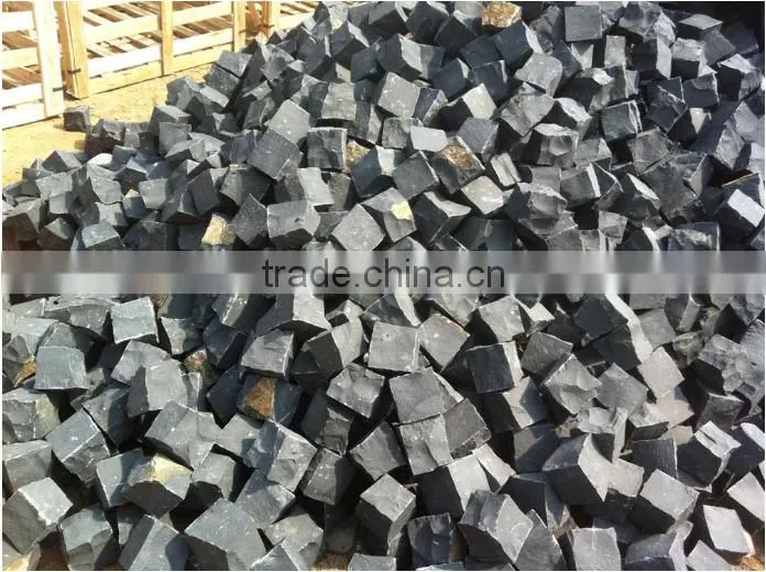 Basalt black Cube 9x9x9