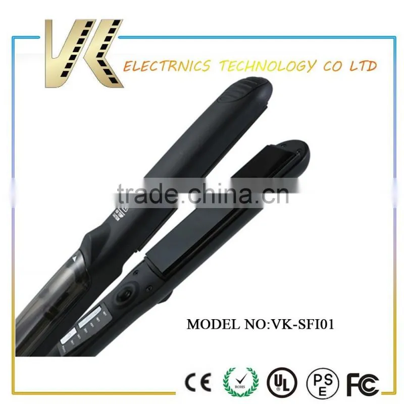 Professional new hair straightener with steam function