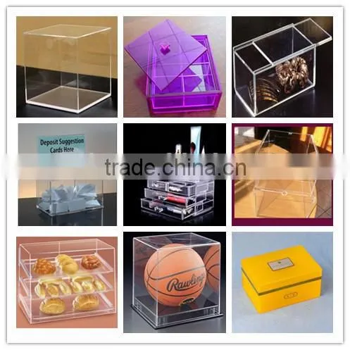 new invention crystal product acrylic gun display stand