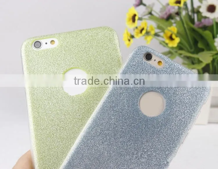 Glitter And Colorful Printing Phone Case For iPhone 6 TPU Case.