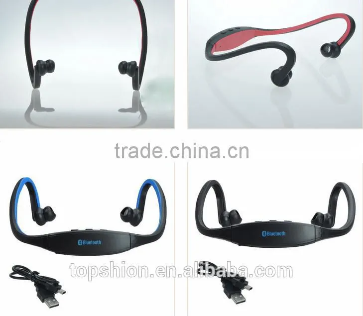Wireless bluetooth earphone headphone earpod headset bluetooth sports style