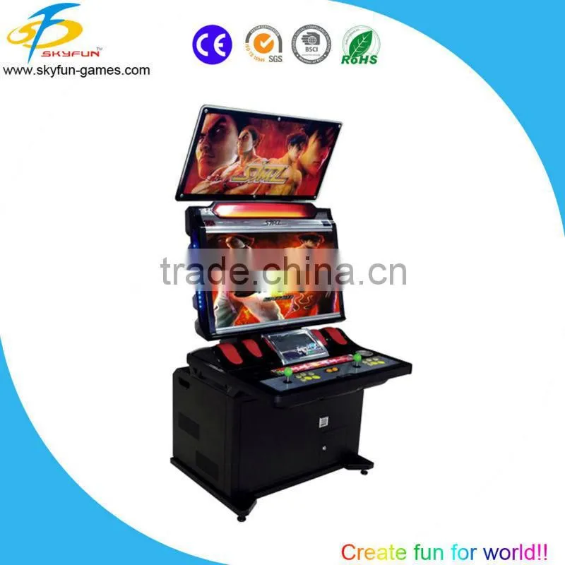 2players 42 inch 3D arcade games street Fighter IV for sale