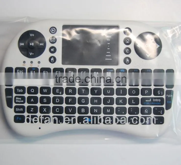 Air Mouse and Mini Wireless Keyboard with IR control For Google TV/Android TV box/PC
