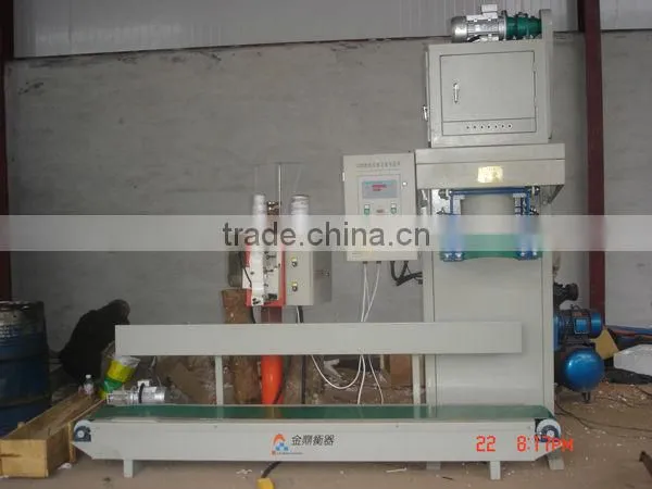 2.2Kw Semiautomatic Wood Pellet Packing Machine For Grain / Bean / Sugar / Seed