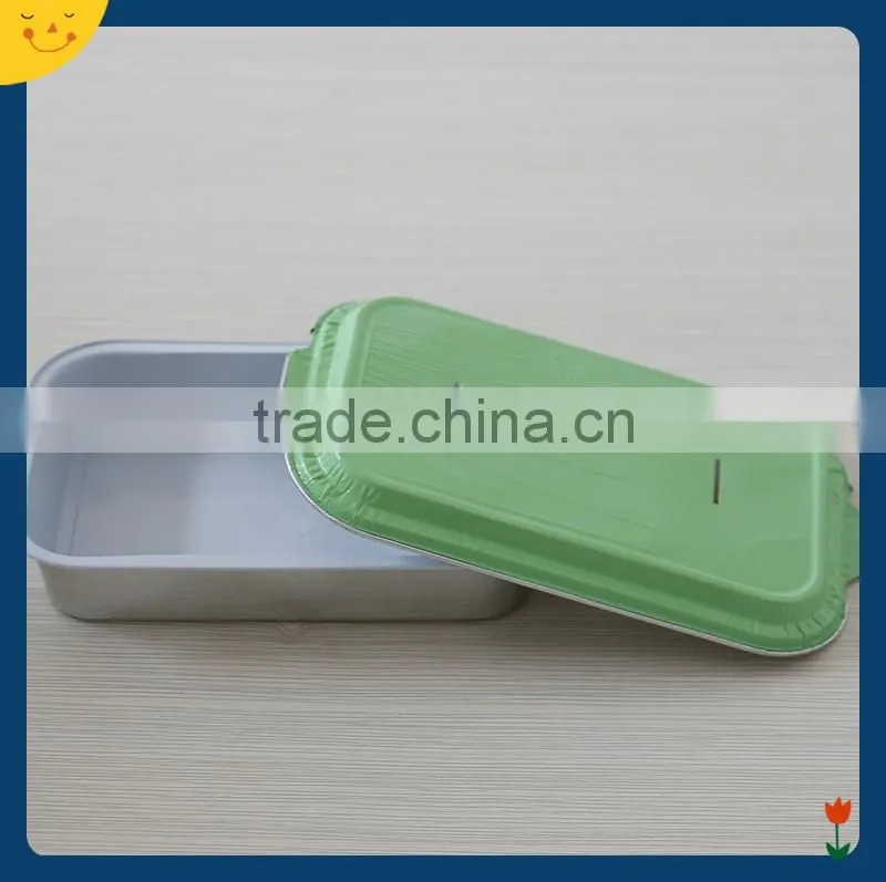 Airline fast food disposable aluminium foil trays