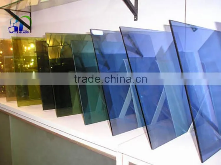 4mm 5mm 6mm bronze reflective glass use for windows and doors