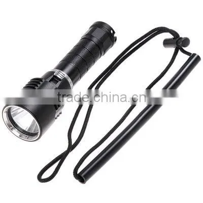 led rechargeable aluminum flashlight