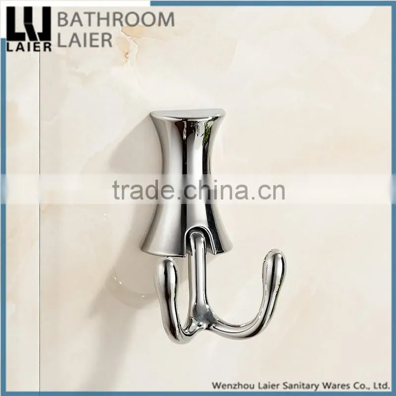 8135 hot sale zinc alloy new fashion bathroom fittings names chrome robe hook