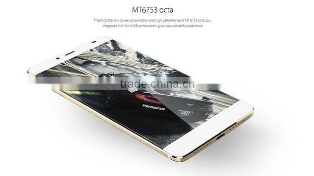 Elephone S3 4G Smartphone 5.2 inch Bezel-less 2.5D Arc FHD Incell Screen Android 6.0 MTK6753 64bit Octa Core 1.3GHz 3GB RAM 16GB