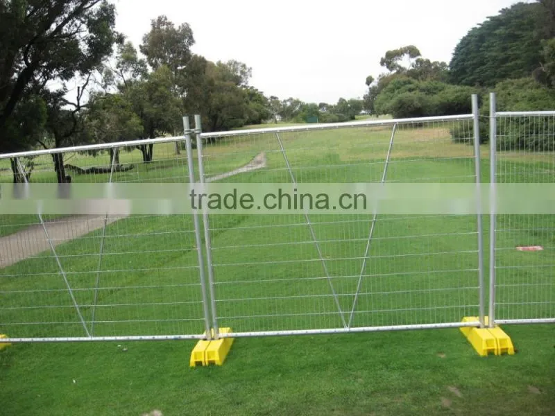 8ft x 12ft temporary fence,rubber coated canada temporary fencing (direct factory selling)