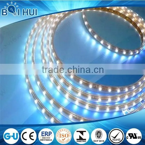RGB operated waterproof IP68 100m led strip light roll 14.4w/m light strips
