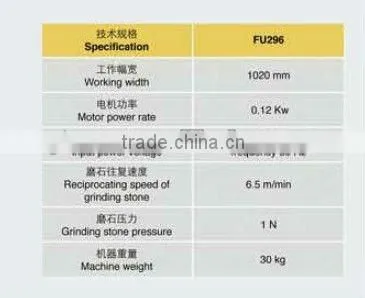 FU296 Reciprocating Clothing Grinder