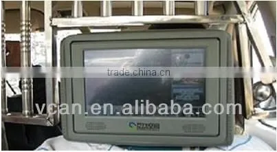 VCAN 0824 7 inch Android4.0 Taxi headrest Advertising player with 3G / Wifi / boday sensor tv in car headrest