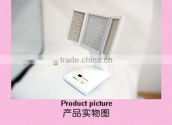 Red Blue Yellow photon PDT Therapy beauty equipment LED machine for skin rejuvenation B-1122