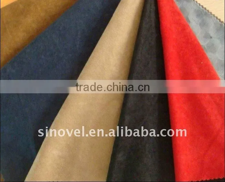 100% polyester aloba suede fabric
