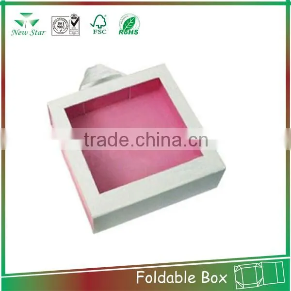 high quality cardboard paper folding gift box Made In China