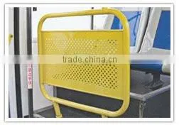 Perforated metal mesh panel