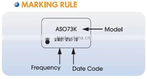 7x5mm SMD Crystal Oscillator (32.768KHz) (5.0V)