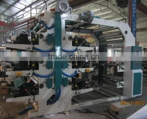 Hot Selling Six Color Flexo Printing Machine (YT-6-800)