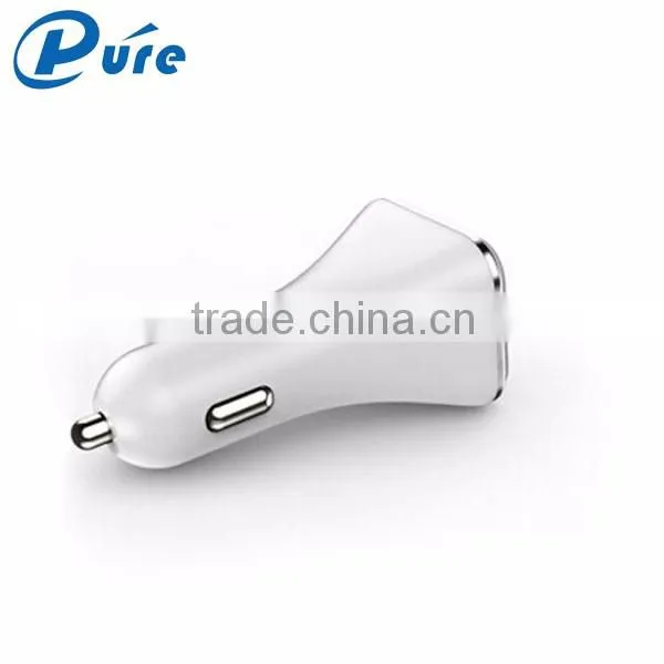 Universal Double Speed Fast Charge Output DC 5V 4.8A USB Charger Portable Dual Port Micro Car Charger