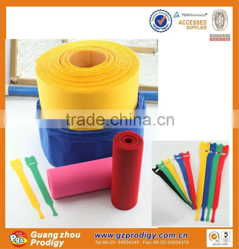 garden items wraping tie strap hook&loop nylon fastener